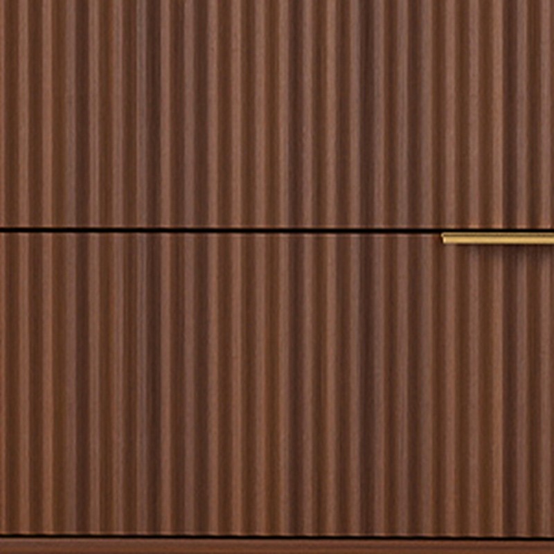 Modern Wavy Pattern Drawer Cabinet For Bedroom Storage HBUC gallery