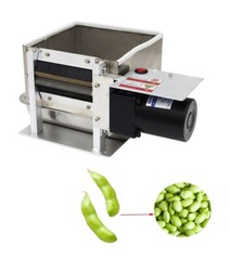 220V Powered Beans Peeling Machine 120r/min Semi-auto Pea Peeling Machine239668