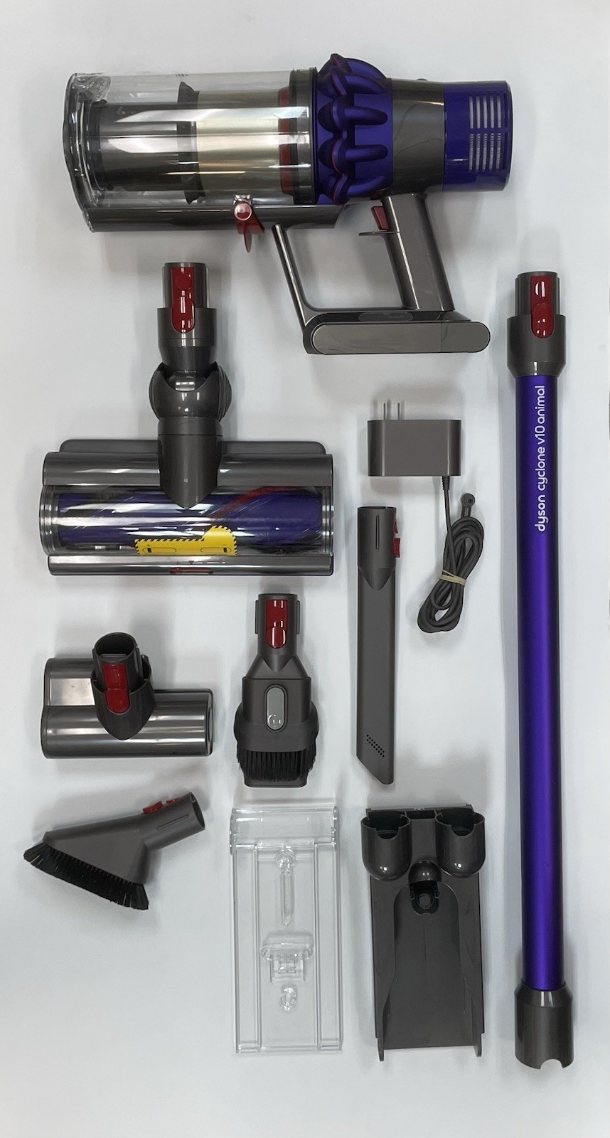 Dyson V10 Cyclone Animal Vacuum Cleaner - Parts Only - As Is - Refer to pictures gallery
