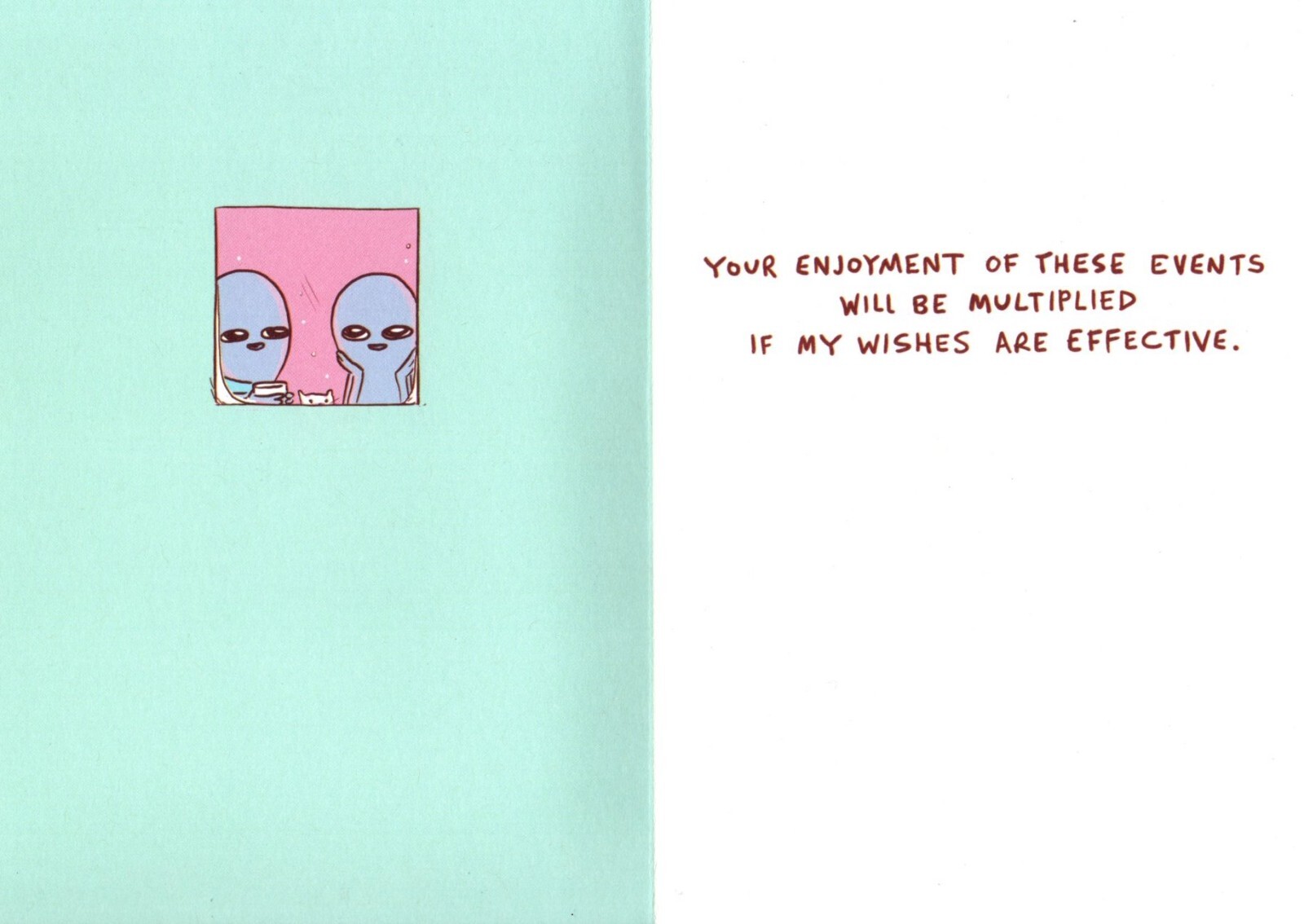 Funny Merry Christmas Alien Language Let It Snow Nathan Pyle Being Hallmark Card gallery