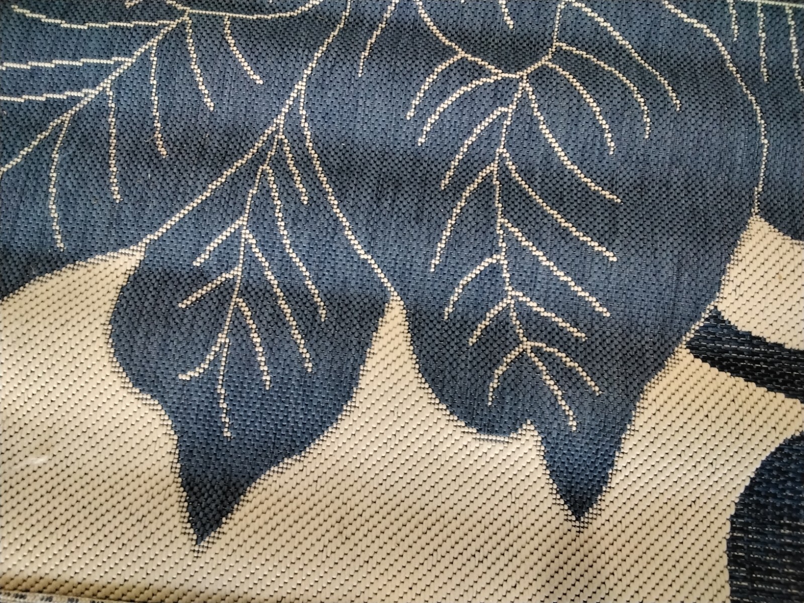 BEIG / BLU 6'-7" X 9'-6" Back Stain Rug Reduced Price 1172742439 CY7321-233A25-6 gallery
