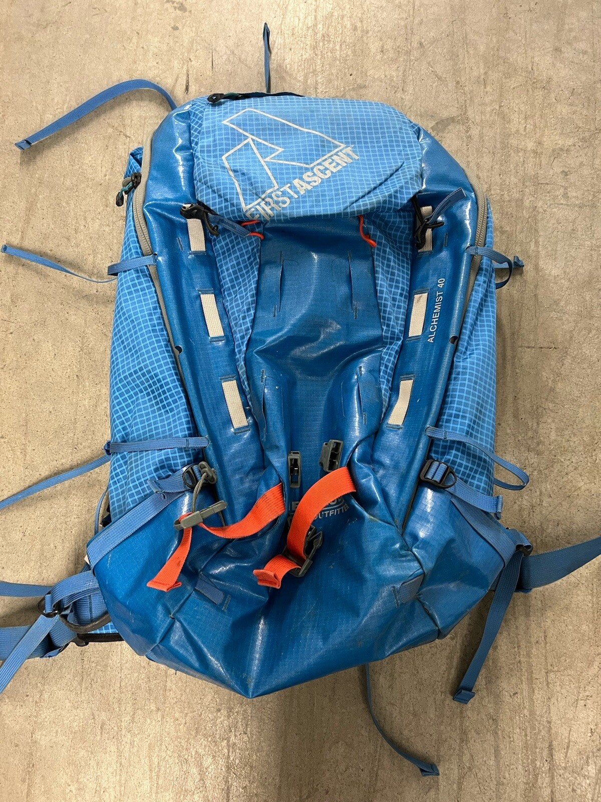 NEW! Eddie Bauer First Ascent Alchemist 40L  Backpack Blue 5