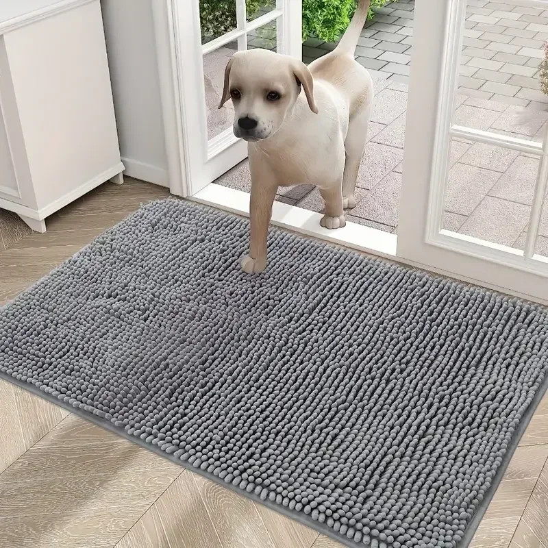 Absorbent Dog Door Mat For Muddy Paw Non-Slip Washable 30x50cm/60x90cm gallery