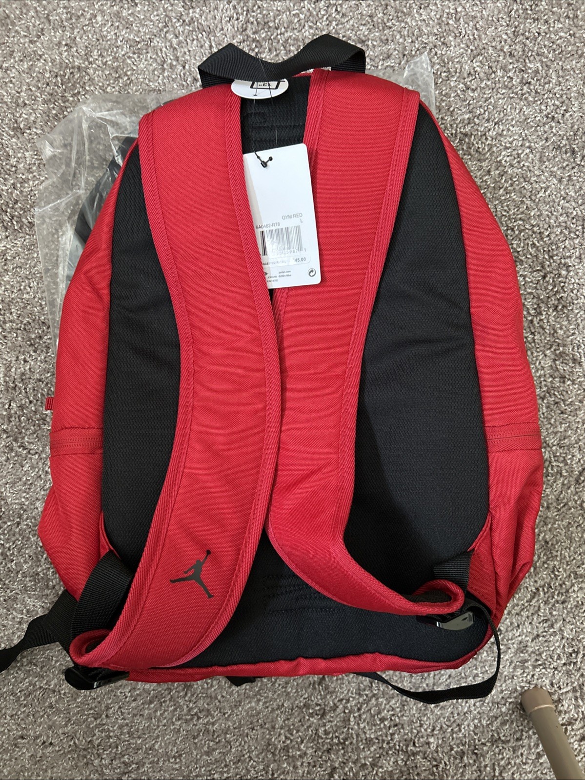 Jordan Backpack Red 2
