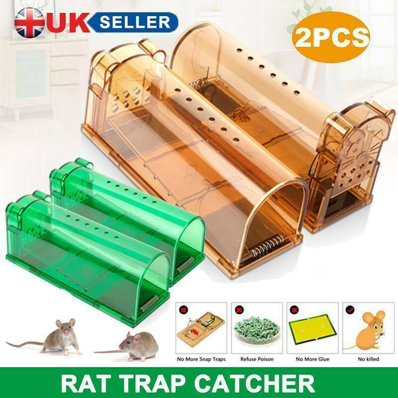 Humane Mouse Traps - 2 Pack - Live Catch and Release - #1 Best Selling Mousetrap gallery