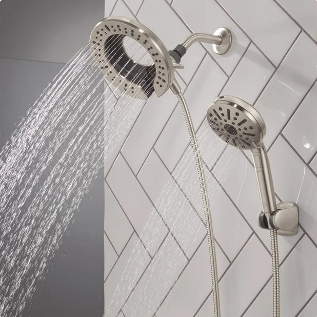 Delta 6-setting In2ition Hand Shower With ProClean Brushed Nickel gallery