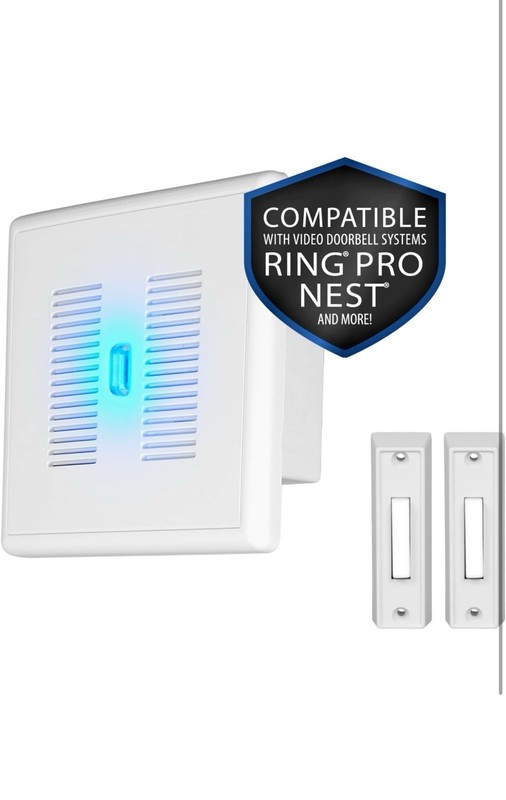 ADA Compliant Video Compatible Doorbell Chime Kit (PRCP2A) gallery