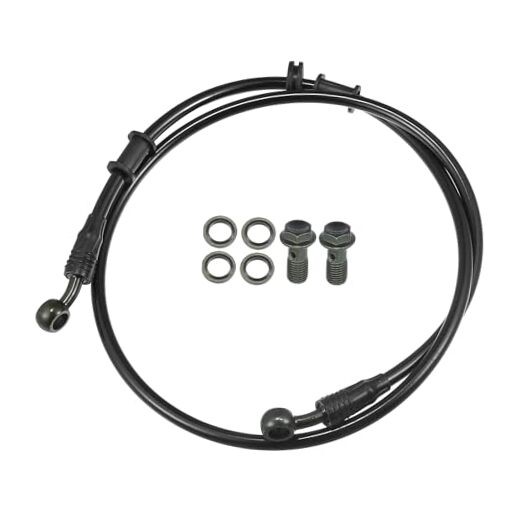 1 Set 110cm 43.31" Universal Motorcycle Hydraulic Brake Oil Hose - 110cm Length gallery