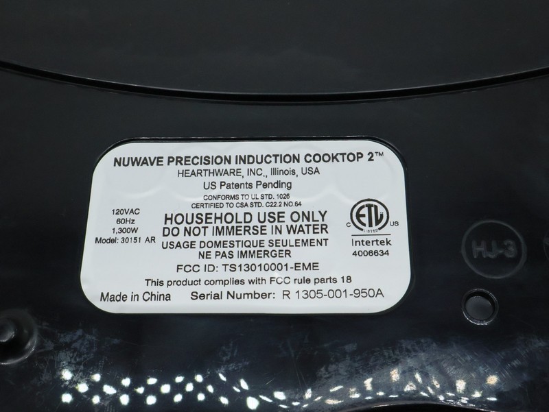 NuWave Precision Induction Cooktop 2 Model 30151 AR Portable Burner New Open Box gallery
