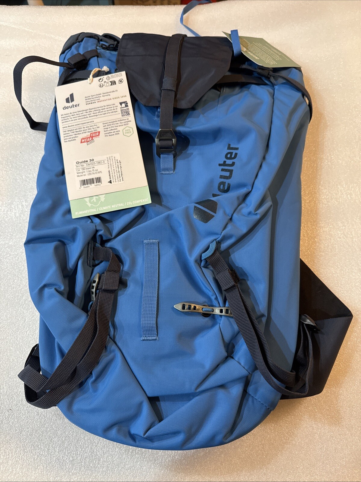 Deuter Guide 30L Backpack, Wave-Link 3
