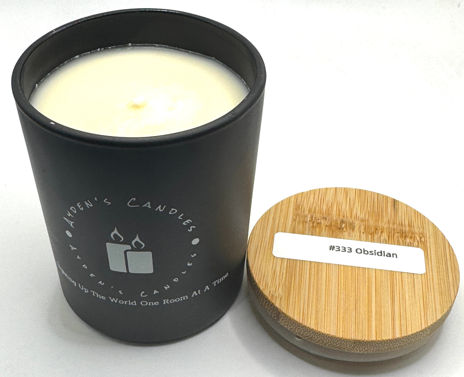 Aydens Candles - Obsidian Scented Candle #333 gallery