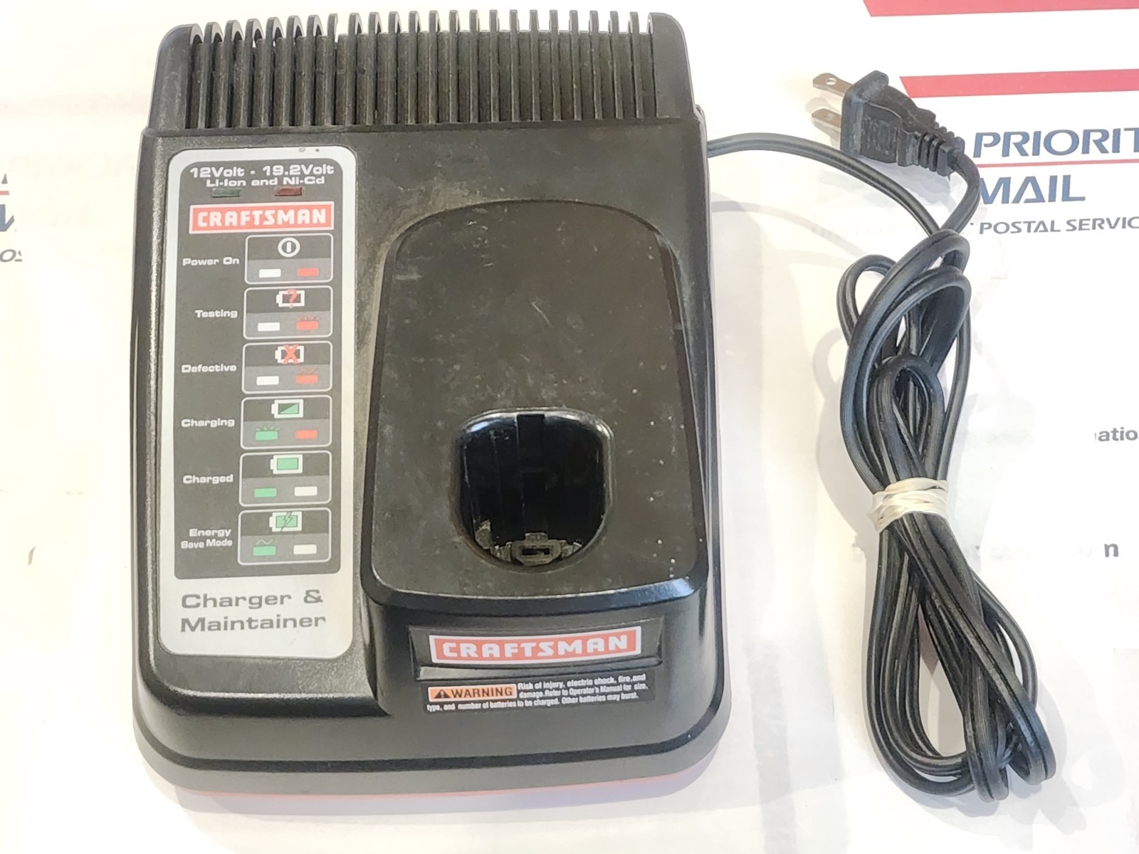 OEM CRAFTSMAN 12-19.2 VOLT DUAL CHEMISTRY CHARGER 315.CH2030 140152004 D4.1 gallery