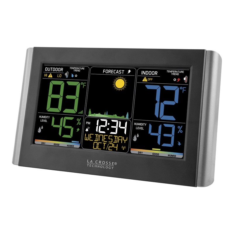 C85845 La Crosse Technology Wireless Color Weather Station with TX141TH-BV3 NIB gallery