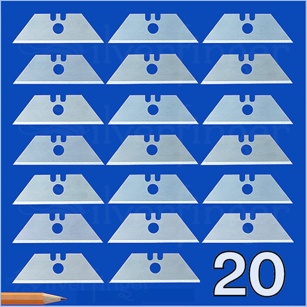 10—20—50 UTILITY KNIFE BLADES Replacement Refills Standard Razor Box Cutter Tool gallery