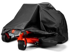 Zero-Turn Mower Cover Universal Fit 600D Polyester Oxford, Weatherpoof UV