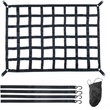 Cargo Net Truck Bed Rugged 42" x 50" 1100lb with Cam Buckles & S-Hooks gallery
