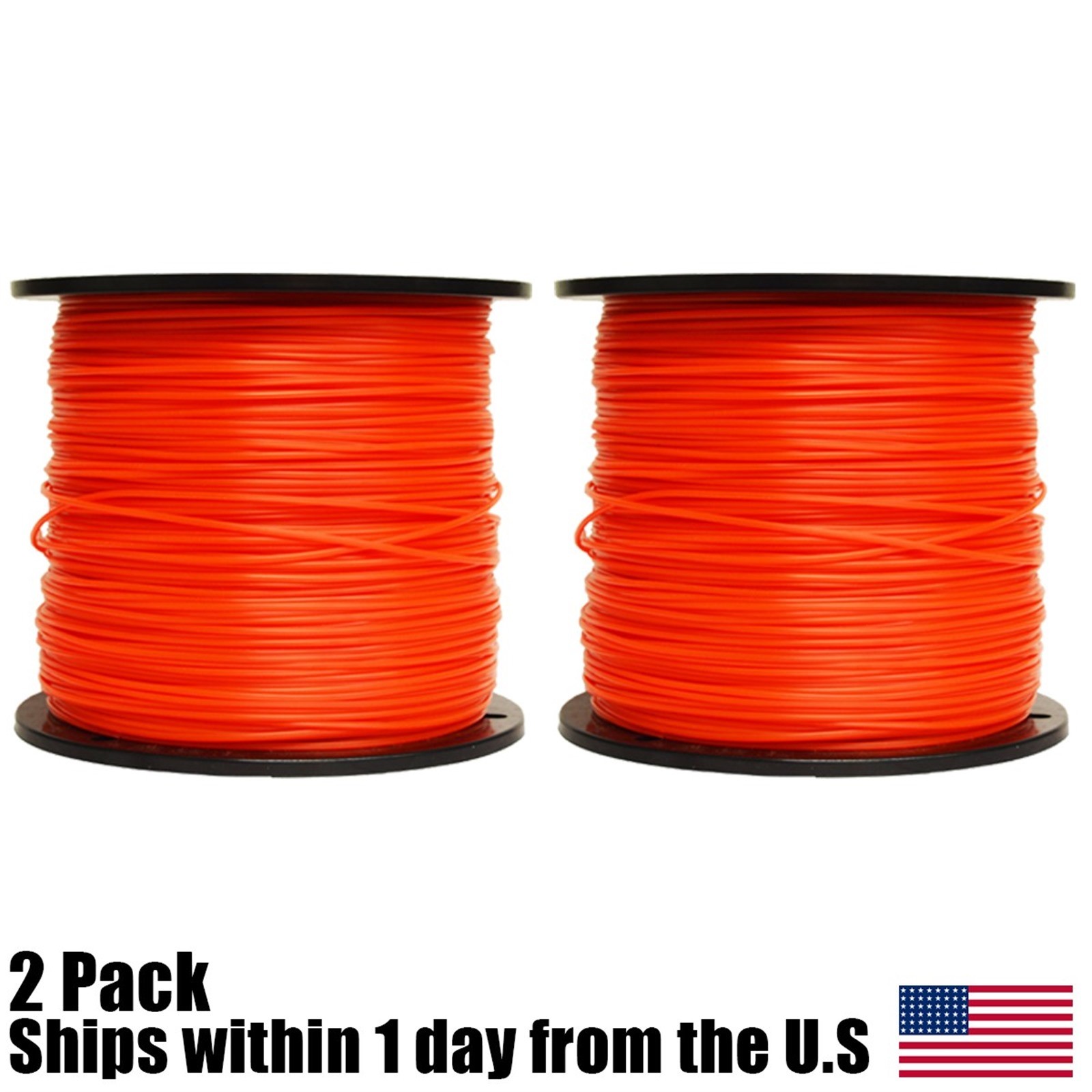 (2) 5Lb Spool Roll Genuine Original Echo Cross-Fire 105 Trimmer Line 316105055 gallery