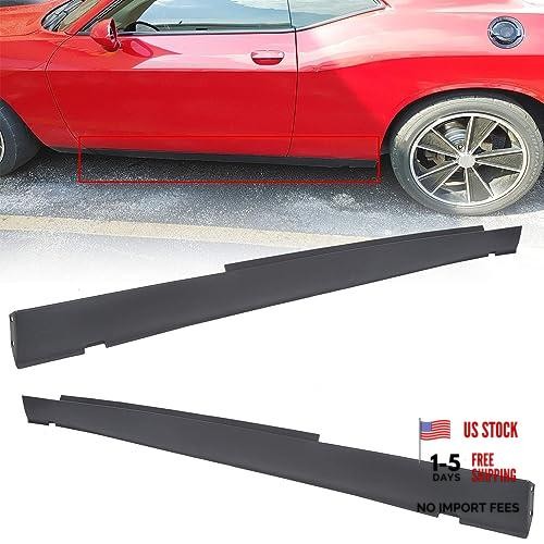 Door Exterior Rocker Panel Guard Molding Trim Rail Compatible Right & Left gallery