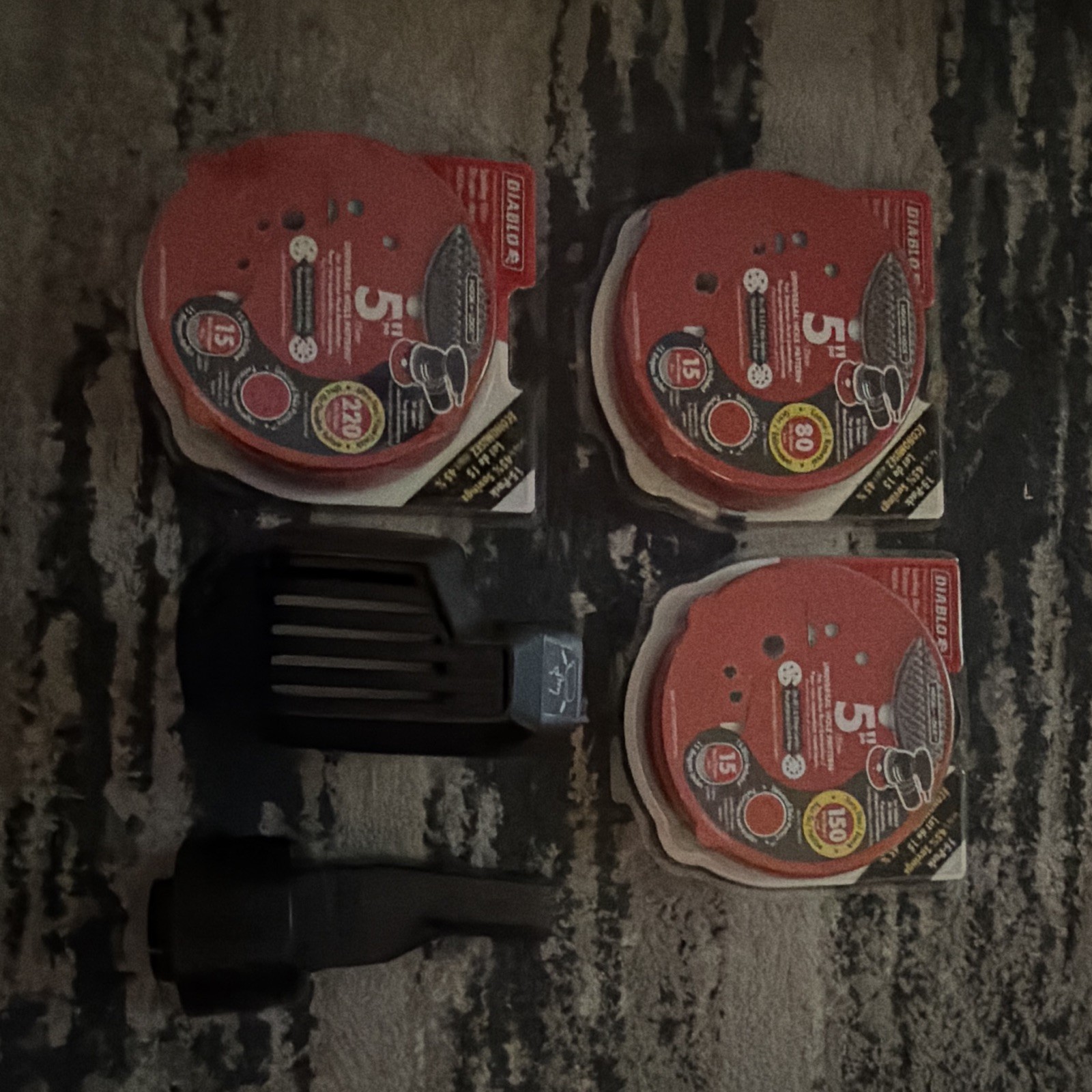 Milwaukee M18 5 in Random Orbit Orbital Sander w/ Discs Dust Bag Adapter gallery