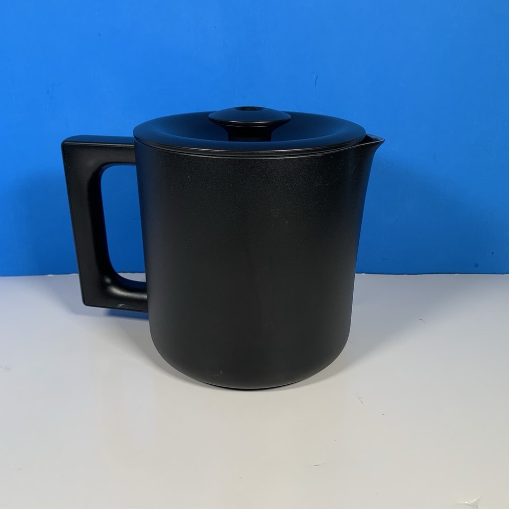 Fellow Aiden Precision Coffee Maker 10 Cup Thermal Carafe & Lid Matte Black EUC