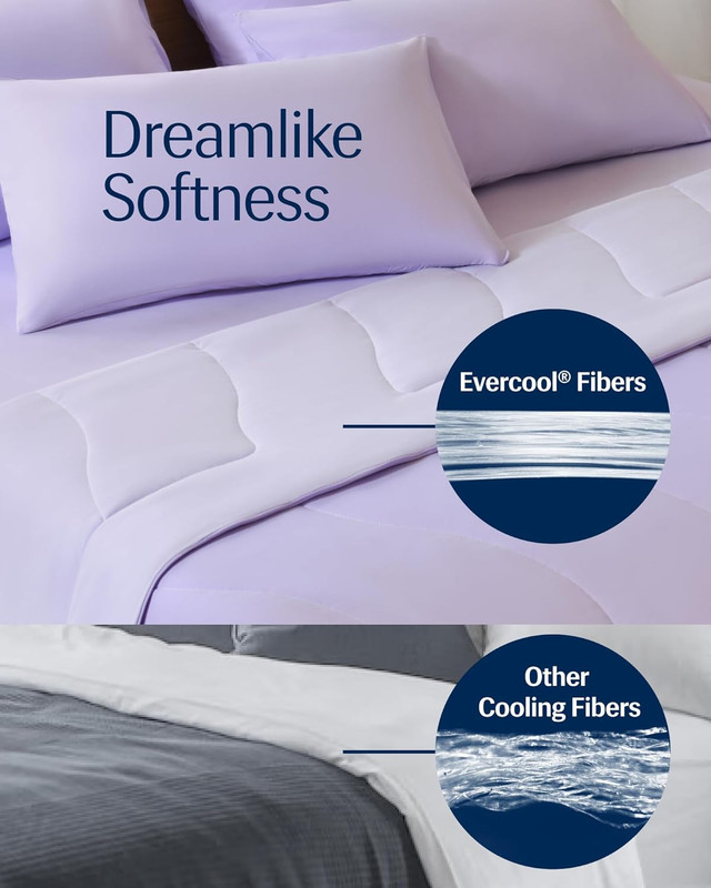 ® Evercool® Cooling Comforter, Full/Queen, Blanket for Hot Sleepers, All Season gallery