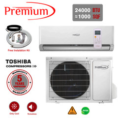 Premium Mini Split 24000 BTU System Ductless AC ONLY COLD 220V