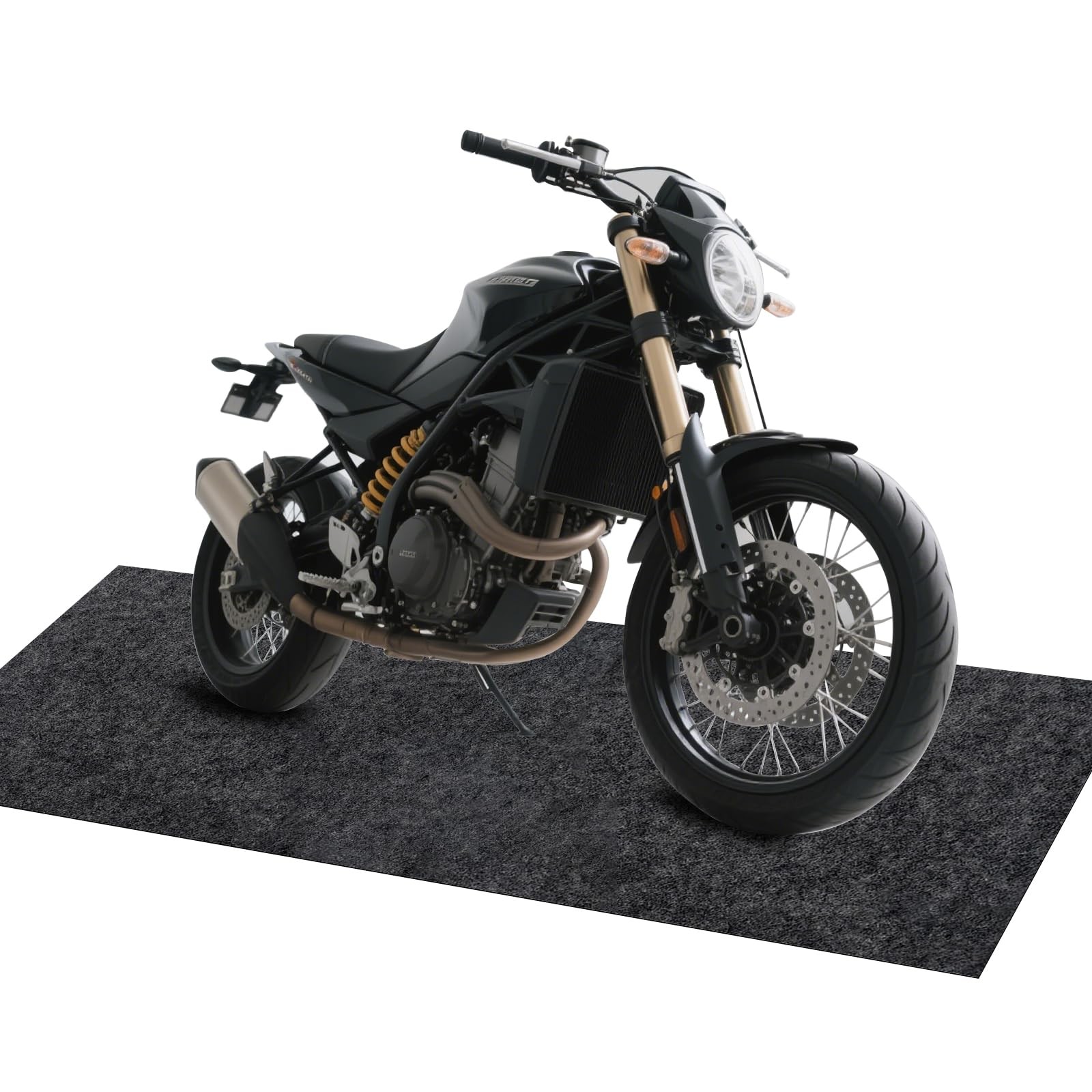 Garage Floor Mat 32x84 Inch Motorcycle Non Slip Oil Absorbent Protective gallery