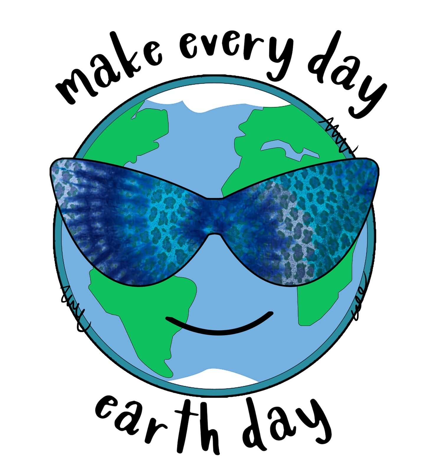 4” Earth Day Sticker Every Day Save The Planet Go Green Climate Global Warming gallery