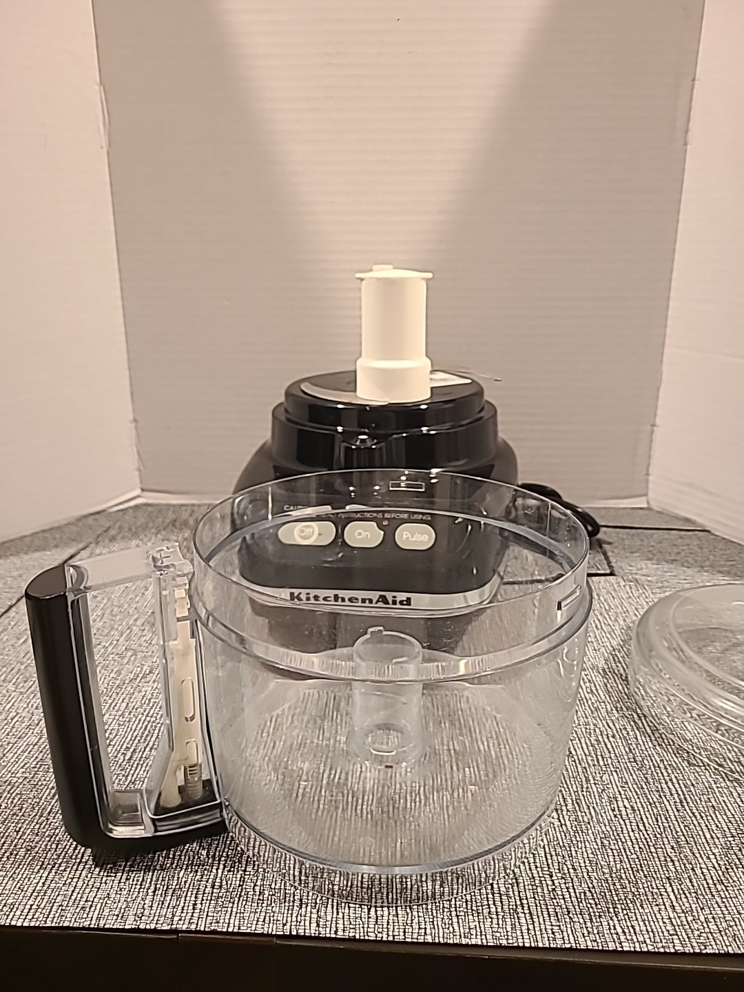 KitchenAid 4KFP600 11-Cup Food Processor Black - Made in France Working Great gallery