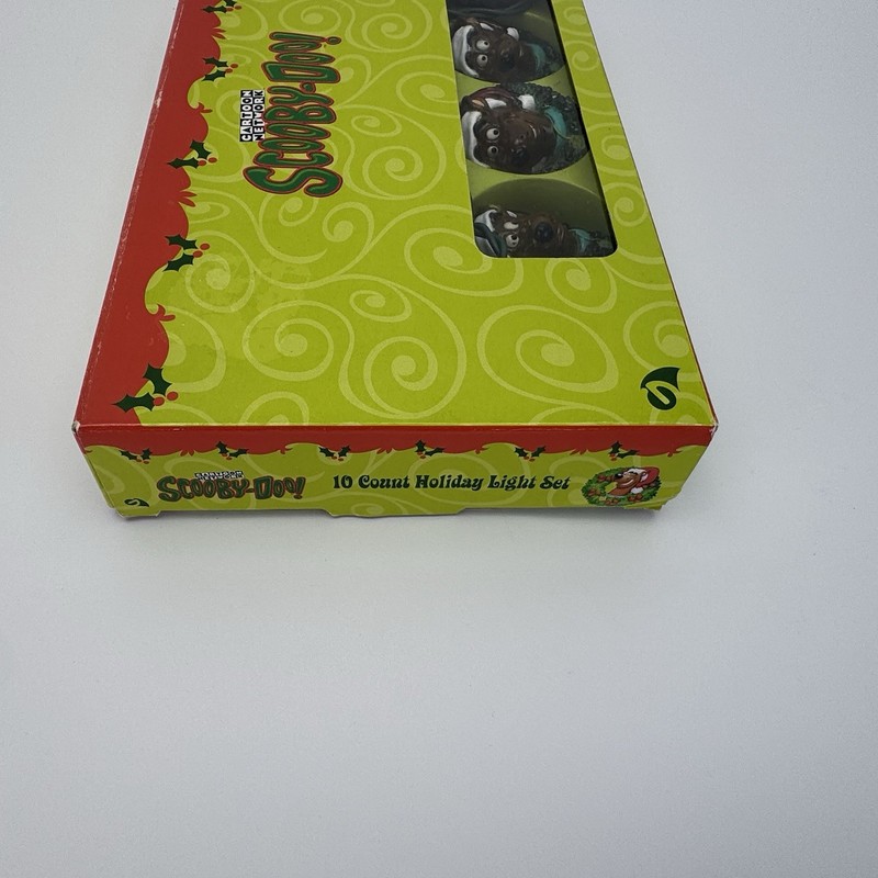 2001 Gemmy Scooby-Doo Cartoon Network 10 Ct Holiday Christmas String Light Set gallery