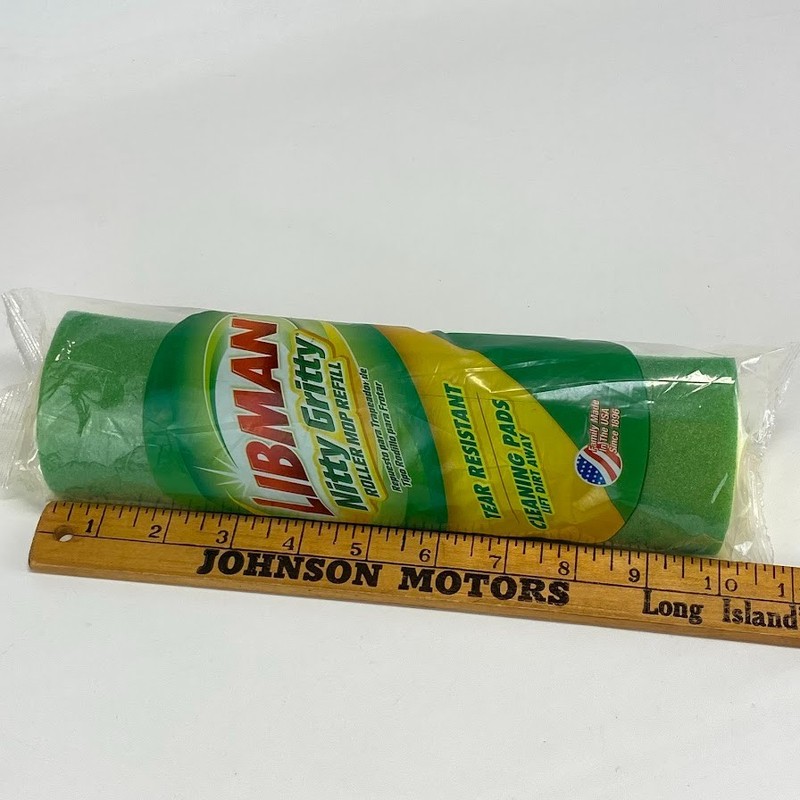 Libman Nitty Gritty Roller Mop Refill Tear Resistant Cleaning Pad Fast Ship NEW gallery
