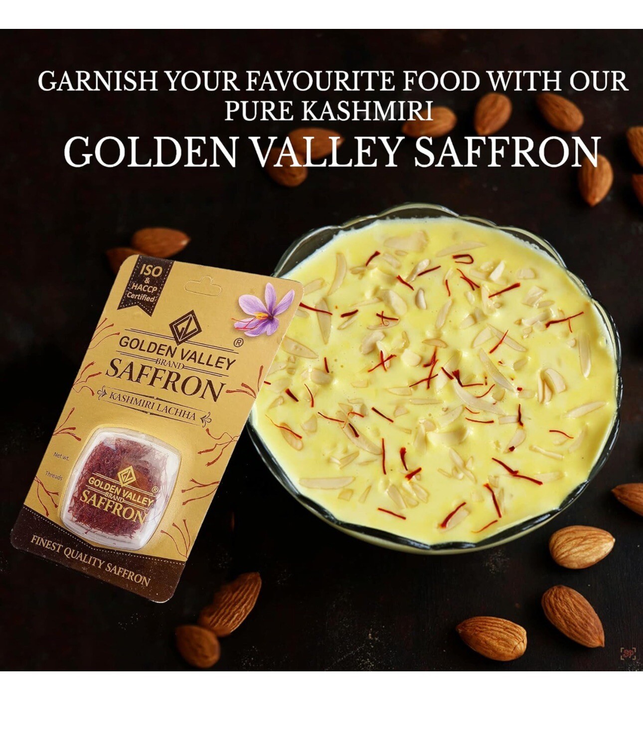 Golden Valley Saffron 50Grams Original Kashmir Lacha Saffron Kesar gallery