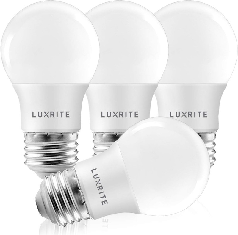 Energy-Saving A15 LED Bulbs 4 Pack - Dimmable, Warm White, 10,000 Hour Lifespan gallery