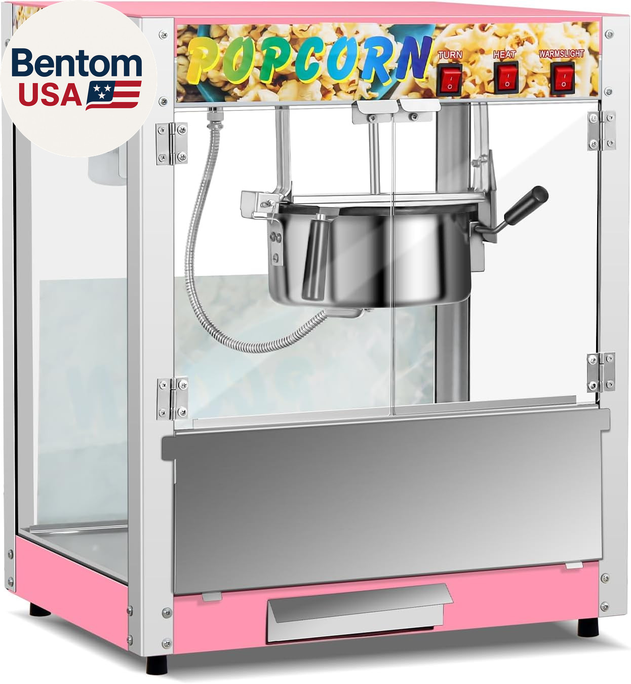 Commercial Countertop Popcorn Maker Machine 8 Ounce Kettle Movie Theater Automat gallery