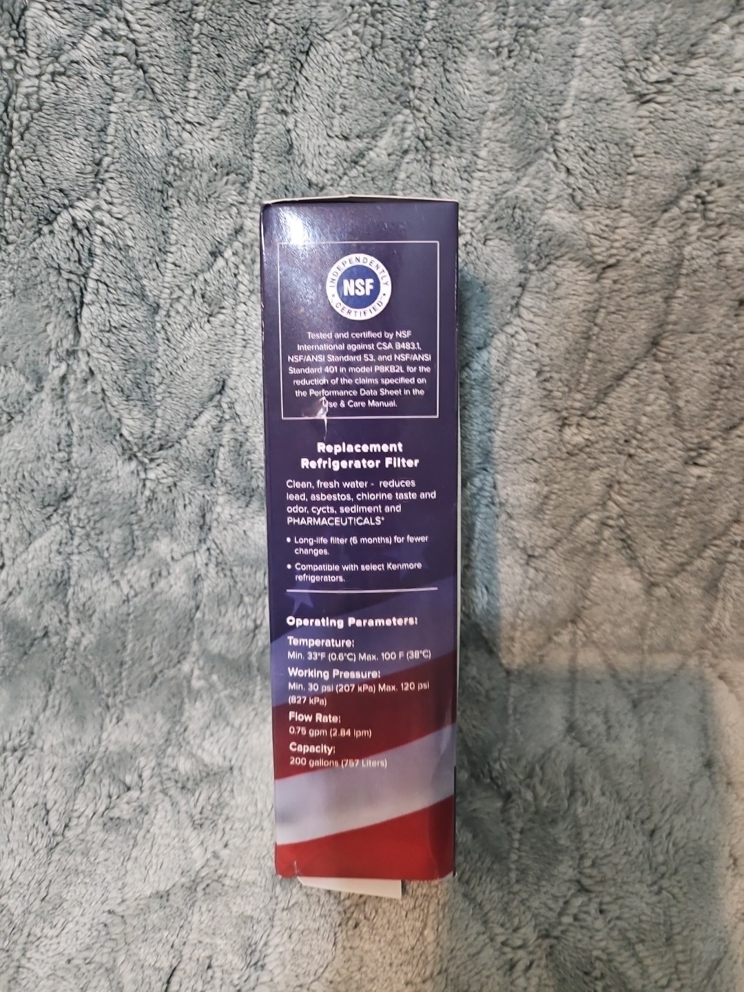 Top Pure Refrigerator Water Filter 1 for EveryDrop EDR1RXD1 Whirlpool NEW gallery