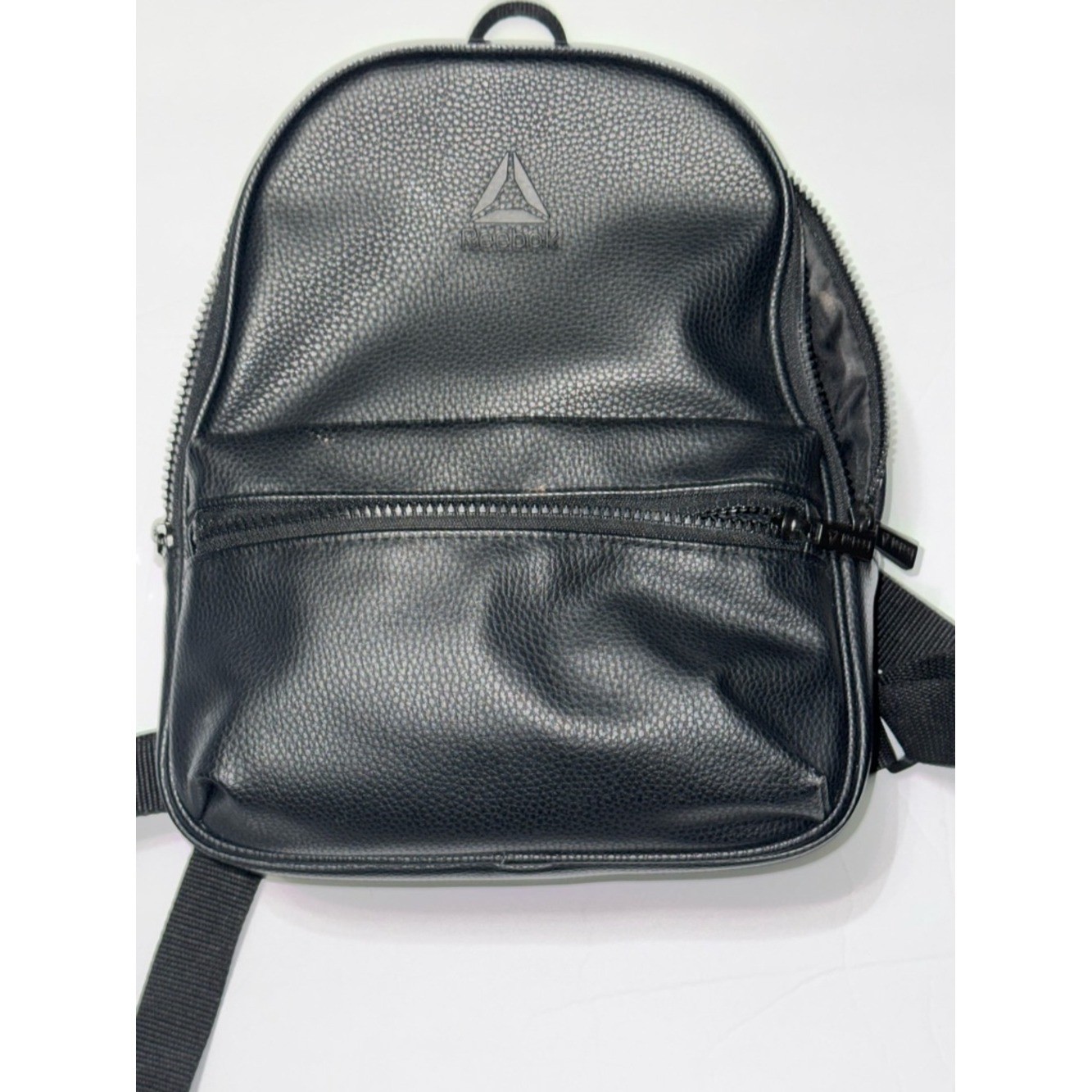 Reebok Black Textured Mini Backpack