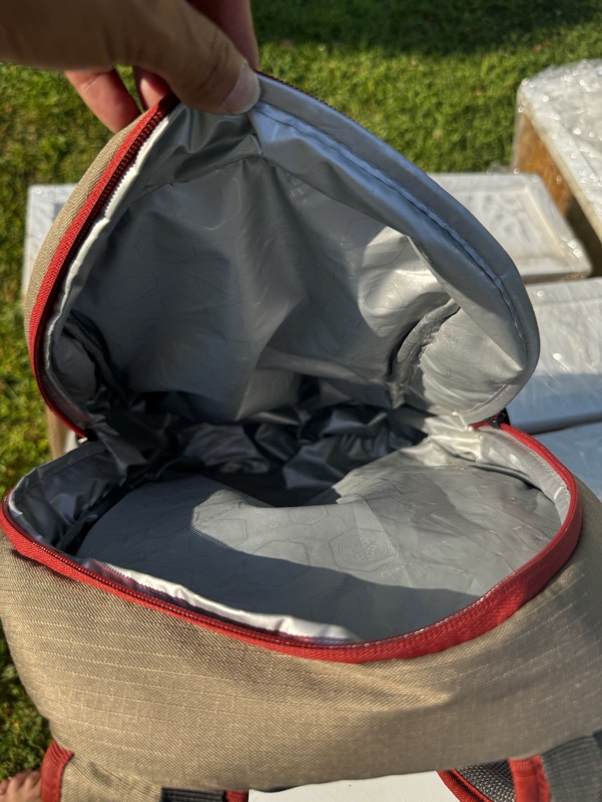 Coleman Backpack/Book Bag Or To Carry Cold Drinks 5