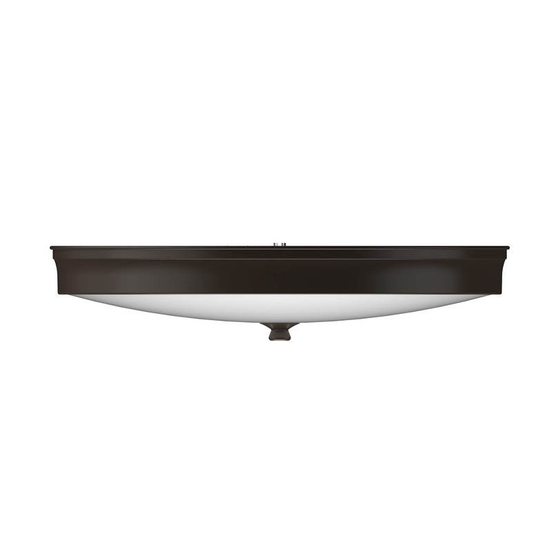 DYMOND LED Ceiling Light 14" Dimmable Flush Mount Espress Brown) gallery