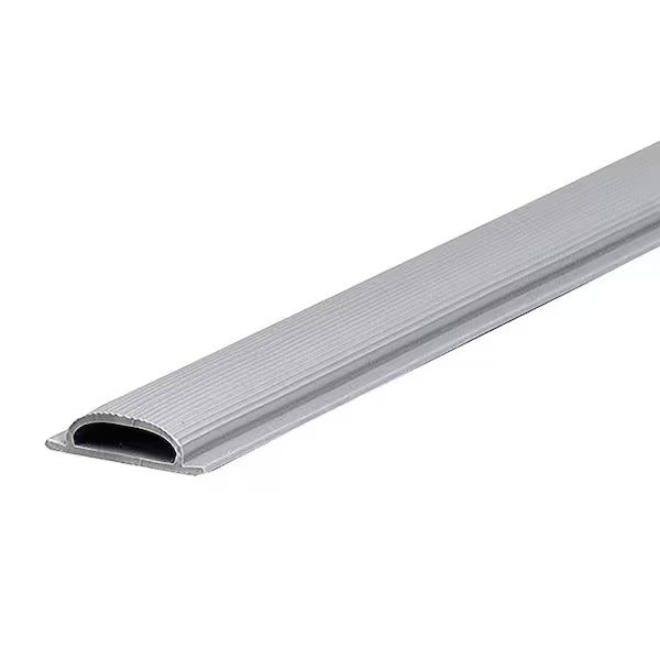 Gray Vinyl Threshold Insert 36 in Replacement for Door Threshold 1-1/4 in x 3/8 gallery