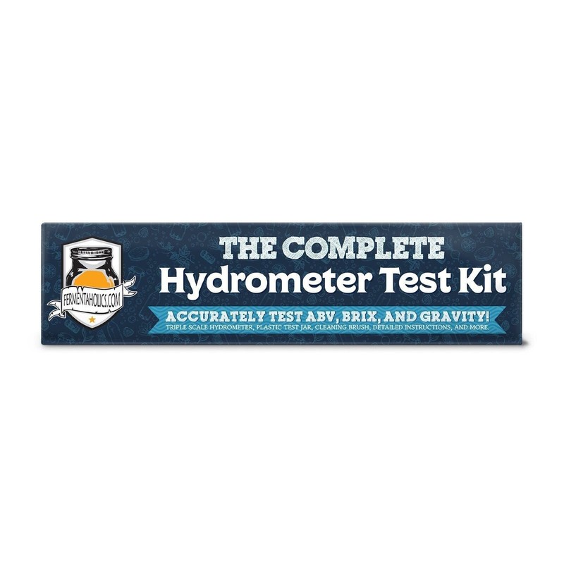 Fermentaholics Hydrometer Kit with Hydrometer, Plastic Test Jar Monitor ABV gallery