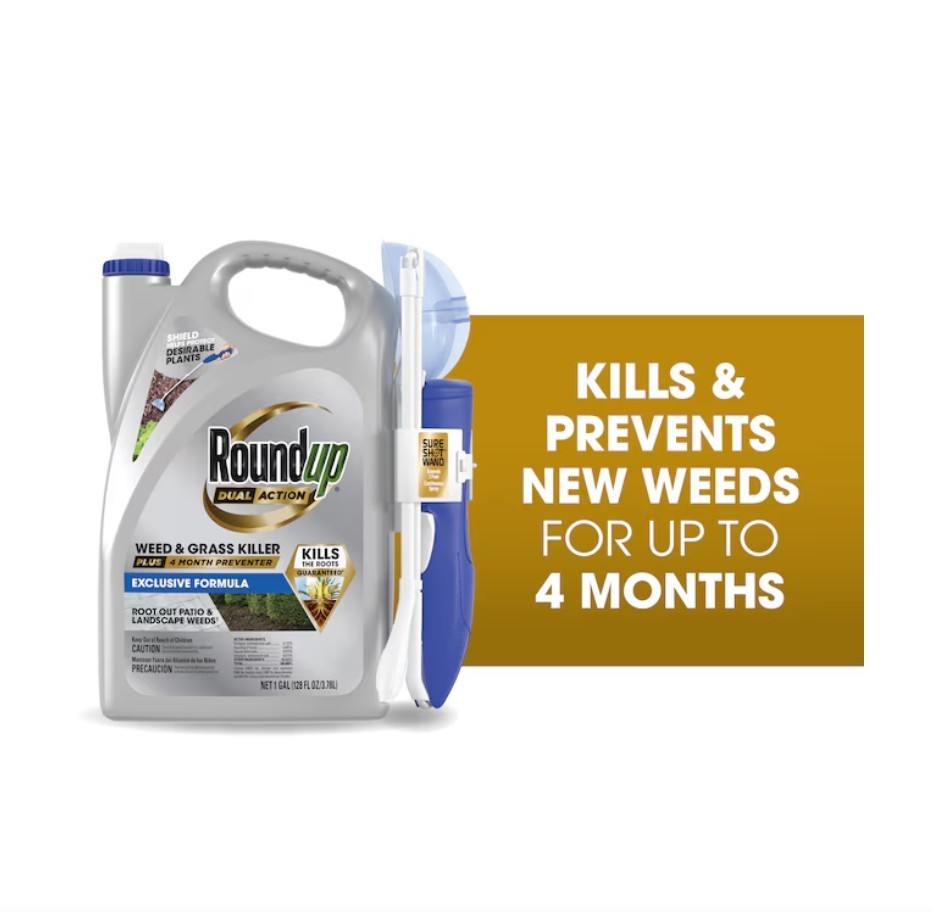 Roundup Dual Action Plus 4 Month Preventer 1 Gal Ready To Use Weed Killer - 3PK gallery