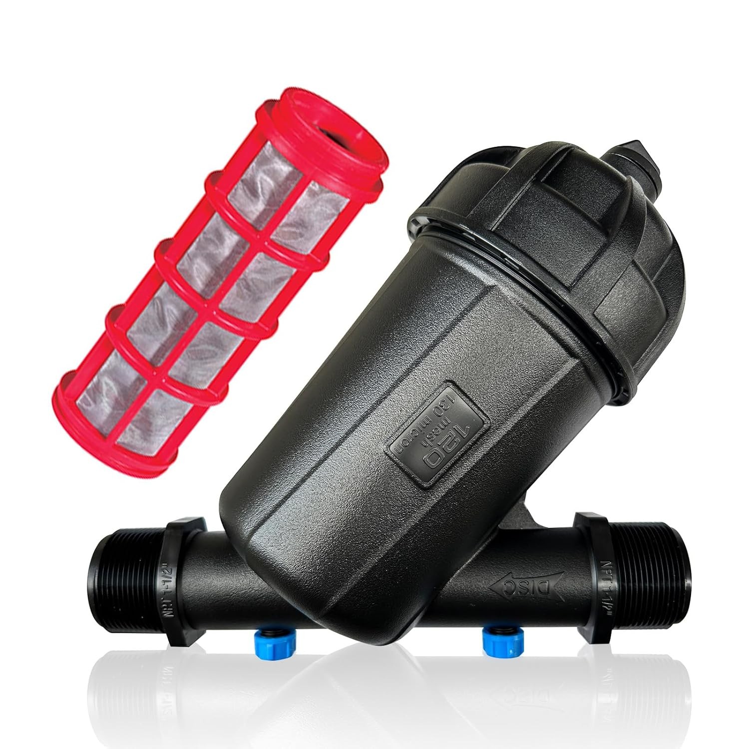 1-1/2" Y Screen Filter 120 Mesh Inline Water Strainer for Irrigation System gallery