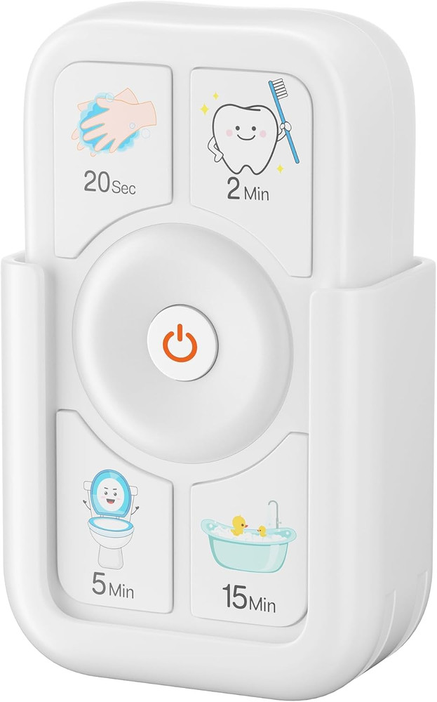 Timer for Kids Brushing: 2 Minutes Teeth Brush 20 Seconds Hand Washing 5 Min Toi
