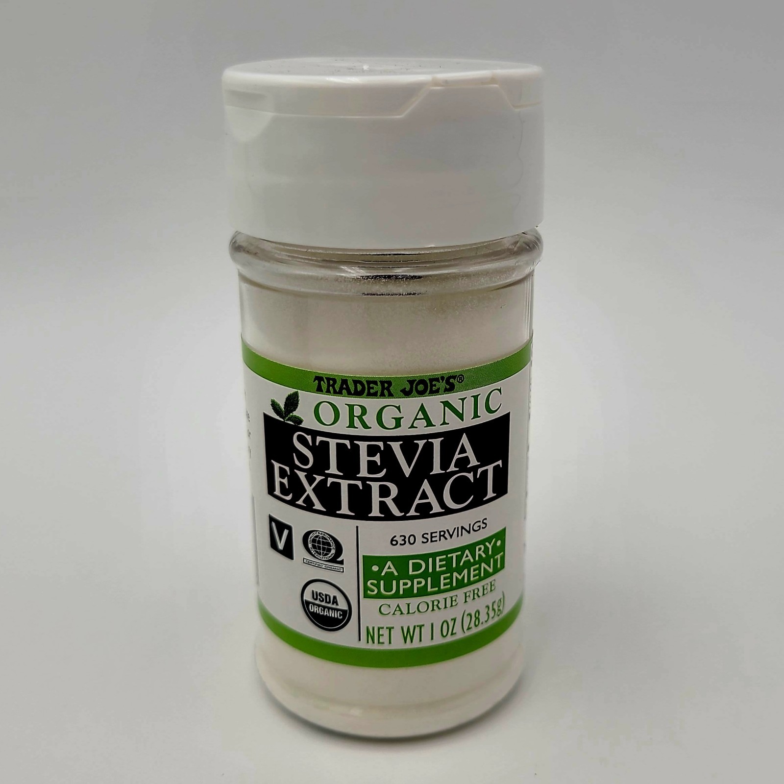 *2 Pack* Trader Joe's Organic Stevia Extract Calorie Free Dietary Supplement NEW gallery