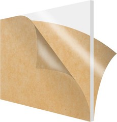Acrylic Sheet Clear Cast Plexiglass 12” x 12” Square Panel 1/2”