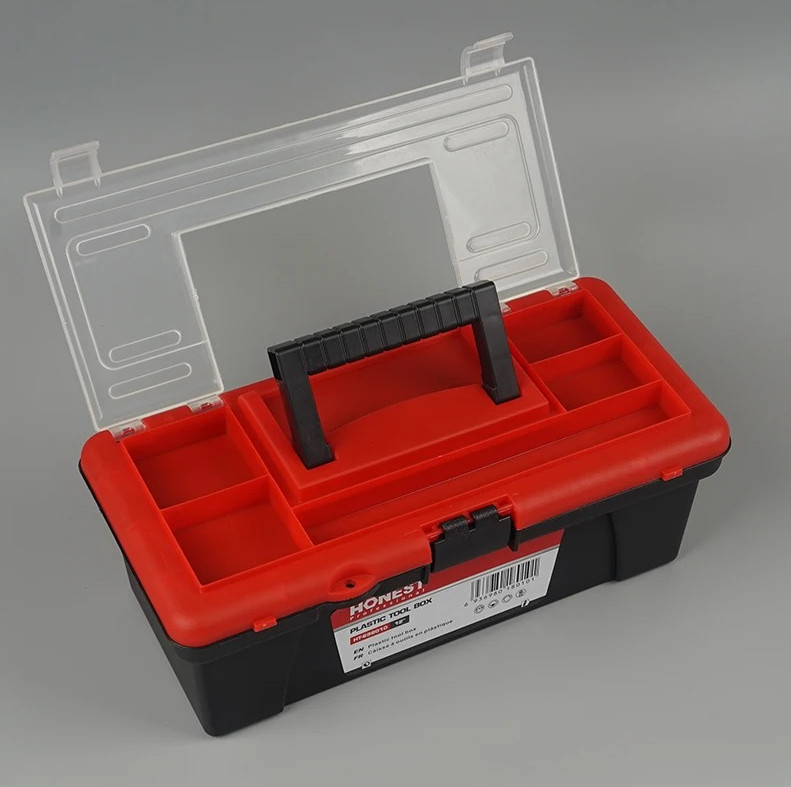 1pc 12 Inch Multifunctional Portable Tool Storage Box Organizer With Handle gallery