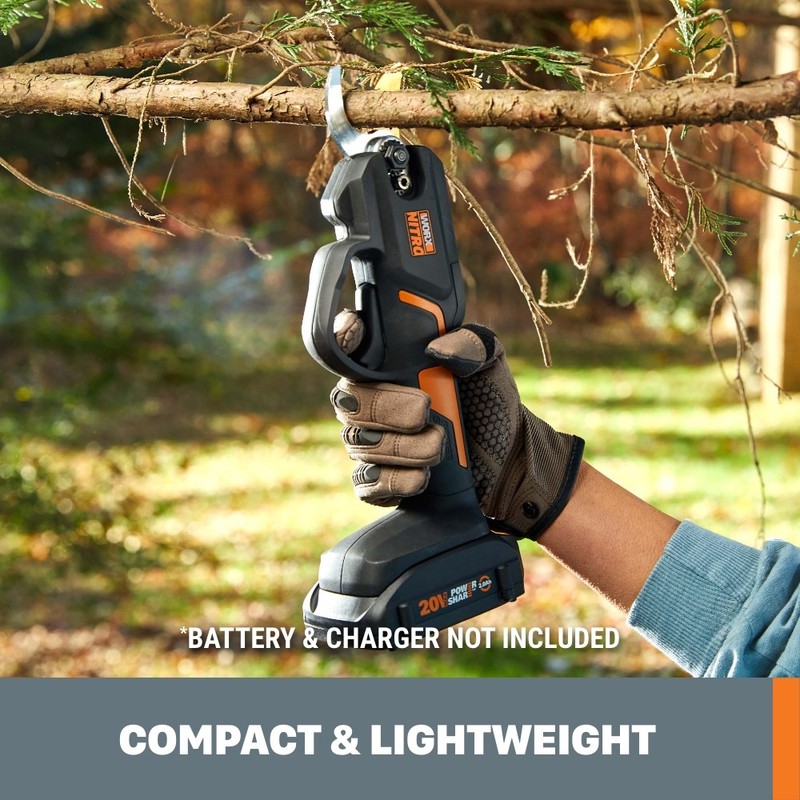 WG330.9 WORX Nitro Pruning Shear/Lopper with Brushless Motor - Tool Only gallery