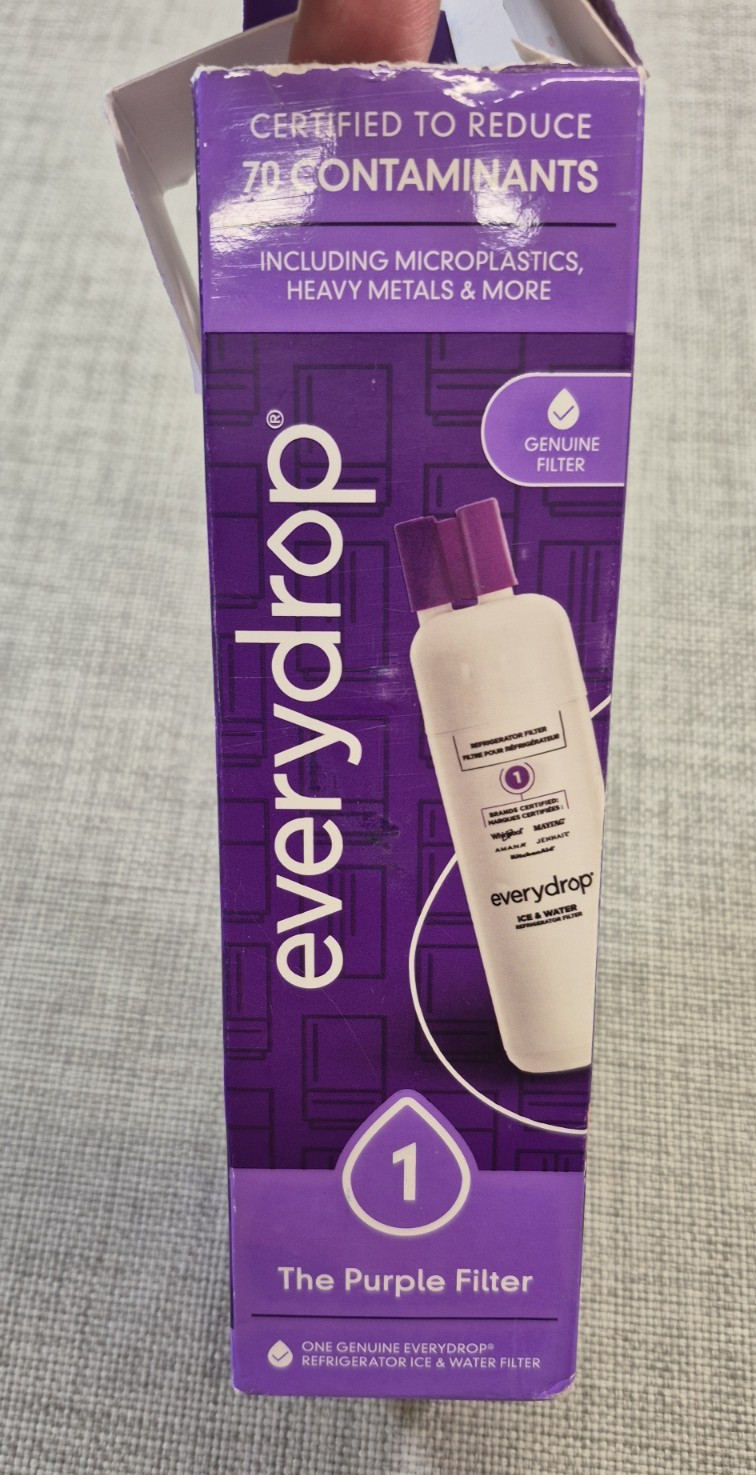 Everydrop EDR1RXD1 Refrigerator Water Filter 1 Whirlpool Maytag Kitchenaid OEM gallery