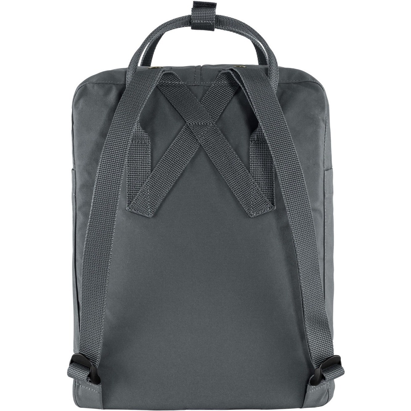 Mini Fjallraven Kånken Backpack - Gray with Red Logo 3