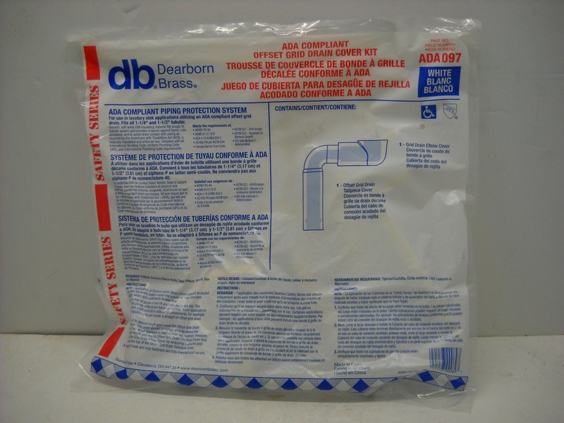 DEARBORN COVER FOR OFFSET DRAIN Dearborn ADA097 ADA Compliant Pipe Covers gallery